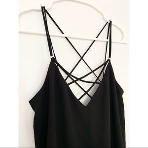 Express Criss Cross Tank Top